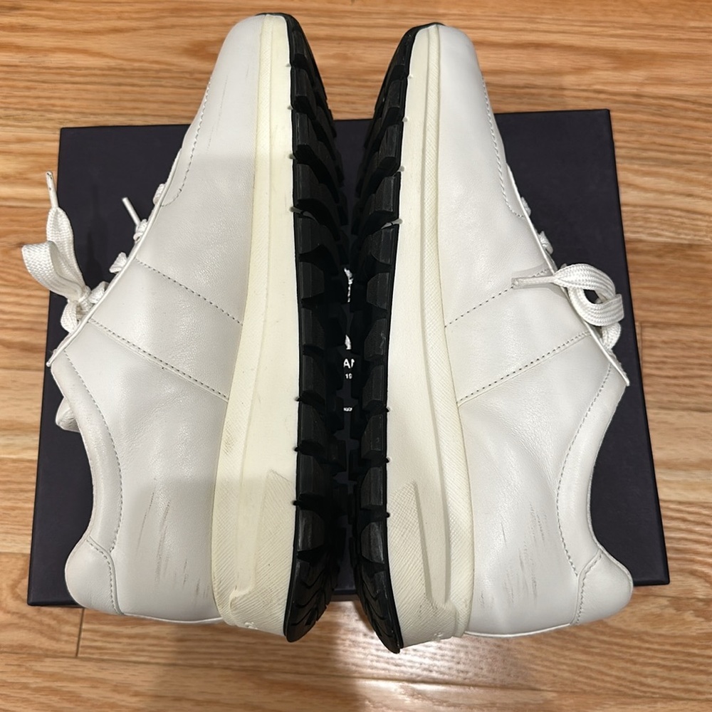Prada calzature Donna white sneakers size 41 USA 10 - Picture 7 of 9